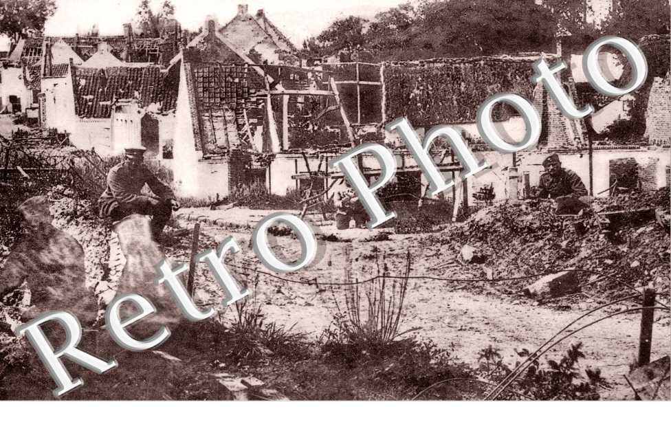 Les ruines feldpostkarte 