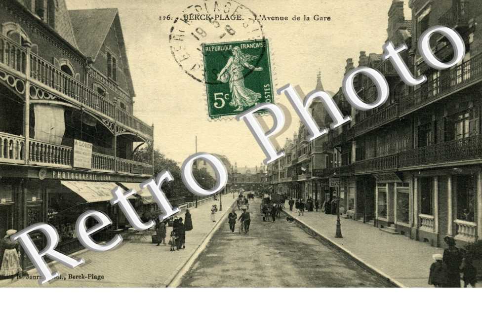 L'avenue de la gare