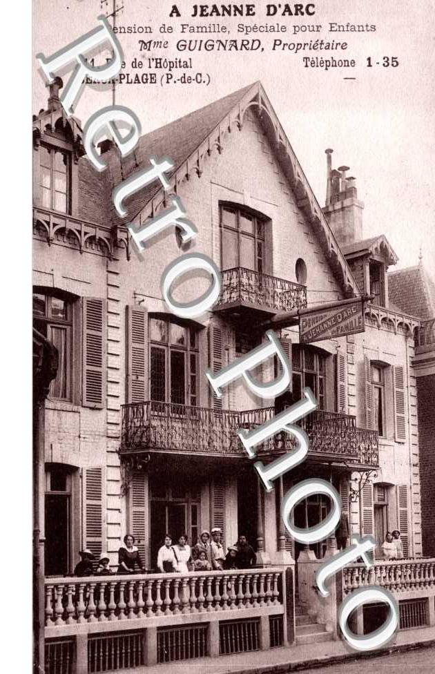 a Jeanne d'Arc, pension de famille, Mme Guignard proprietaire