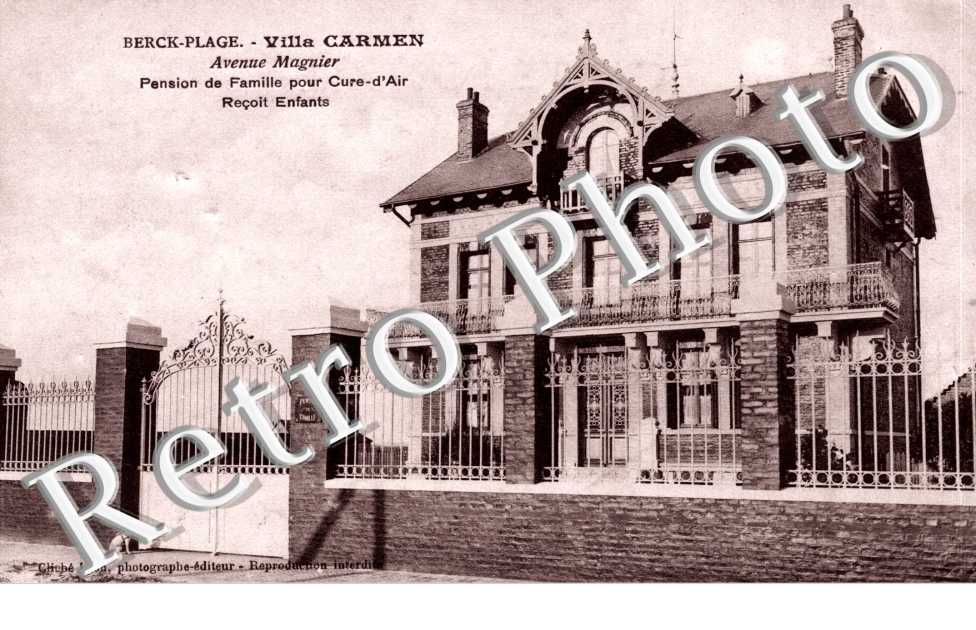 avenue Magnier, villa Carmen, pension de famille pour cure d'air, recoit enfants