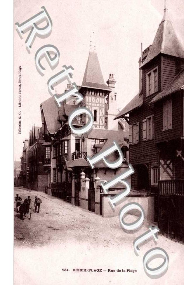 la rue de la plage