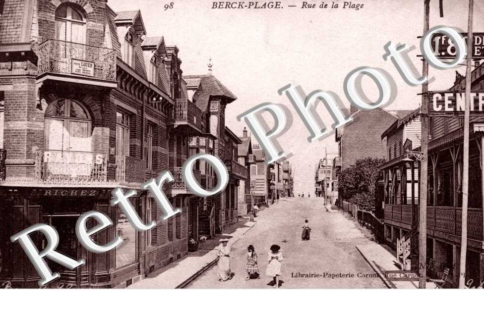 la rue de la plage