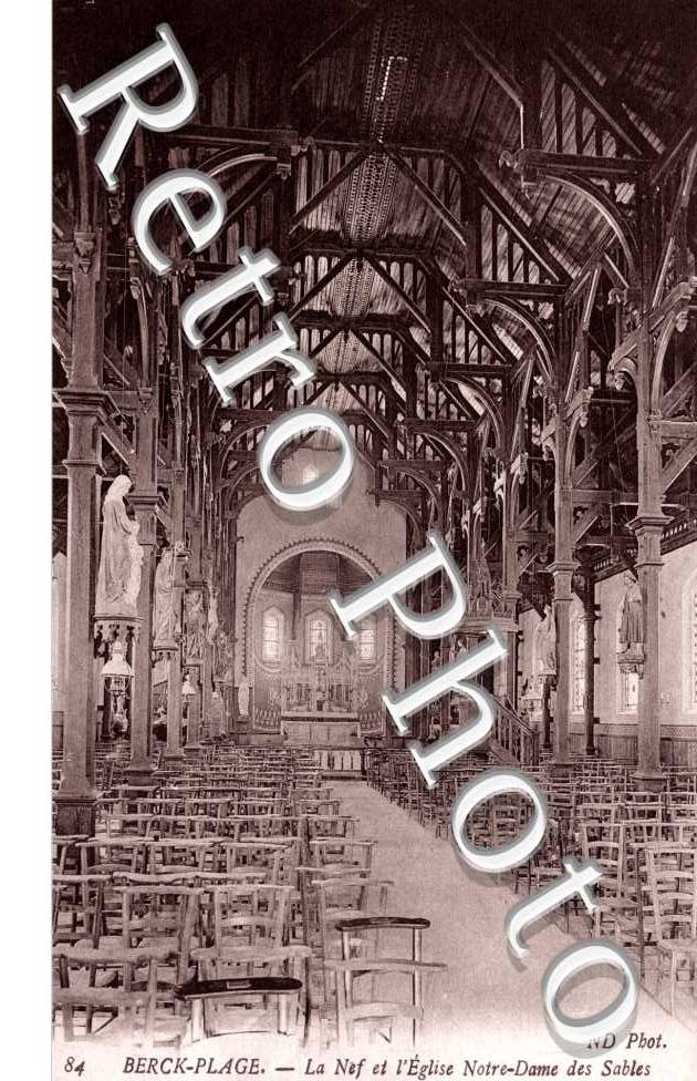 la Nef et l'Eglise Notre Dame des Sables