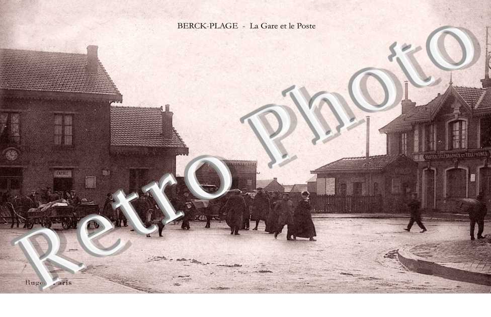 La gare et la Poste