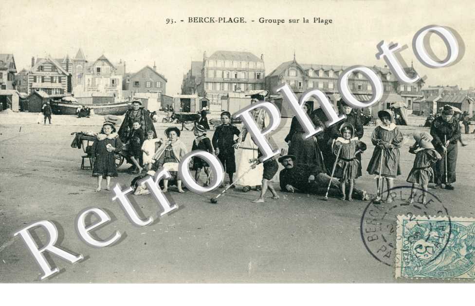Groupe sur la Plage