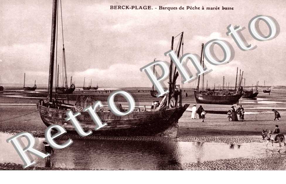 barques de peche a maree basse