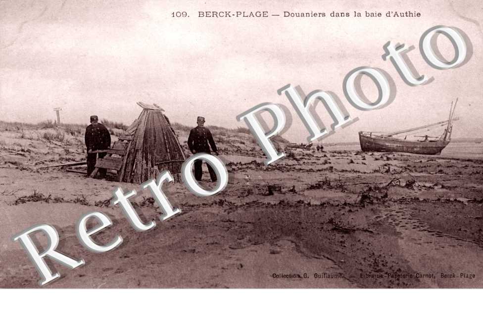 Douaniers dans la baie d'Authie