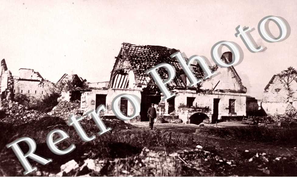 maisons en ruines