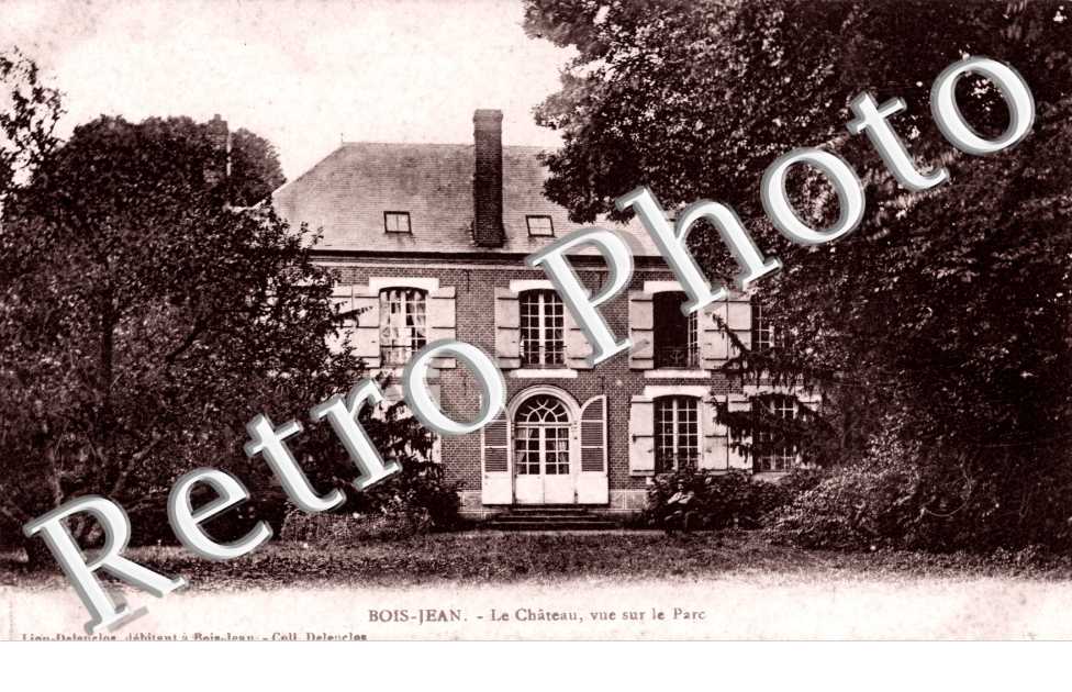 le chateau, vue du parc