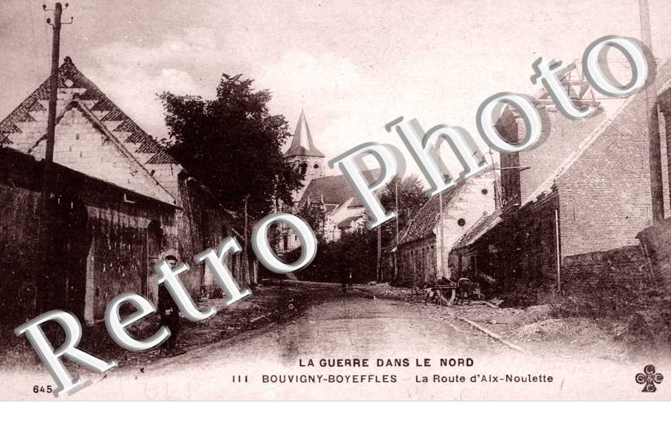la route d&#039;Aix-Noulette