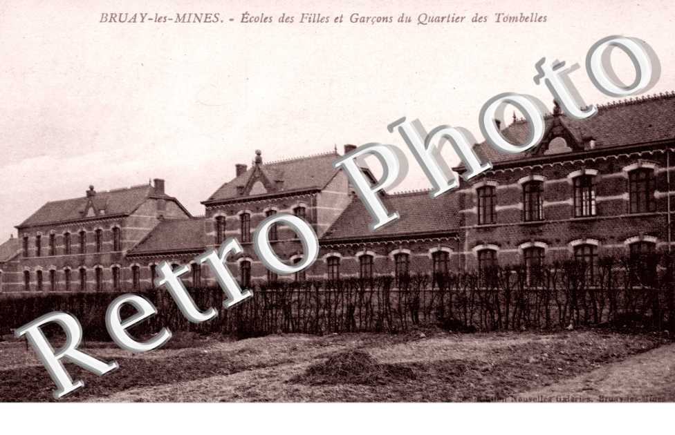 Bruay les Mines, Ecoles des Filles et Garcons du Quartier des Tombelles