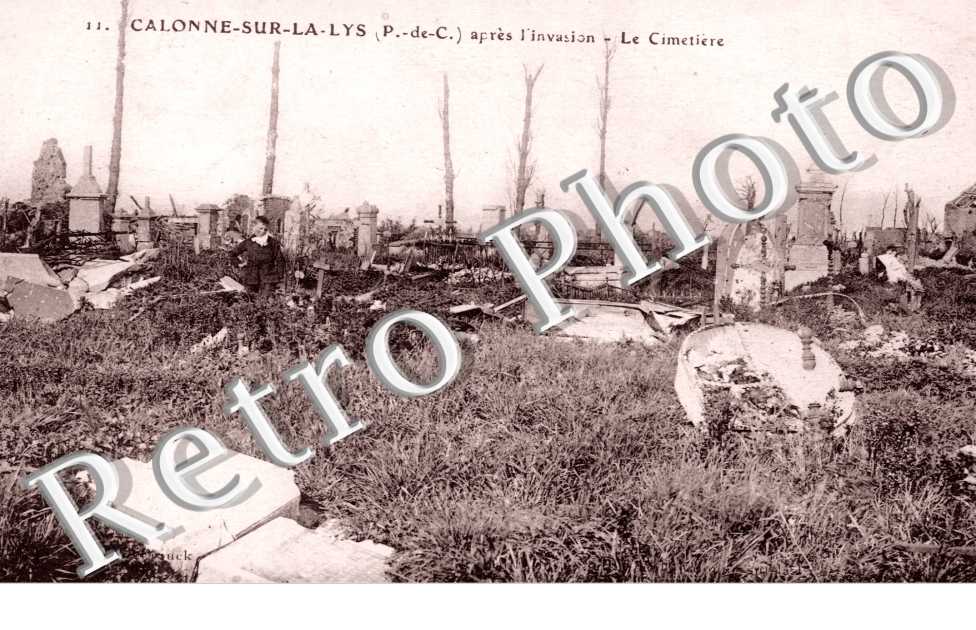 apres l&#039;invasion, le cimetiere