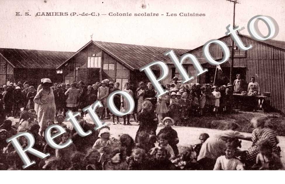 colonie scolaire, les cuisines