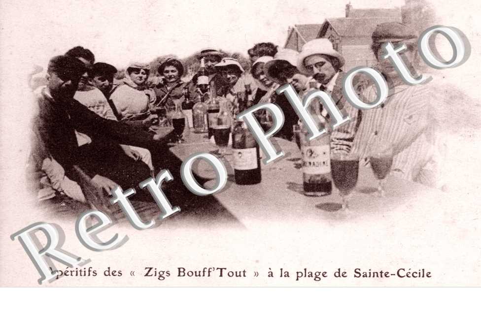 Sainte Cecile Plage, Aperitifs des Zigs Bouff'Tout a la Plage