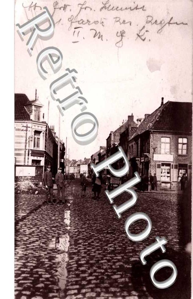 (une rue)