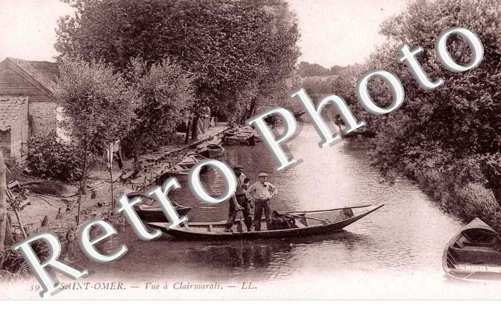 Saint-Omer, vue a Clairmarais