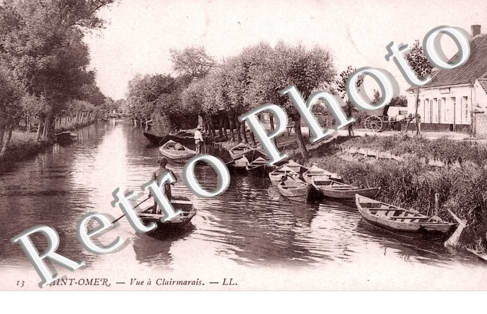 Saint-Omer, vue a Clairmarais