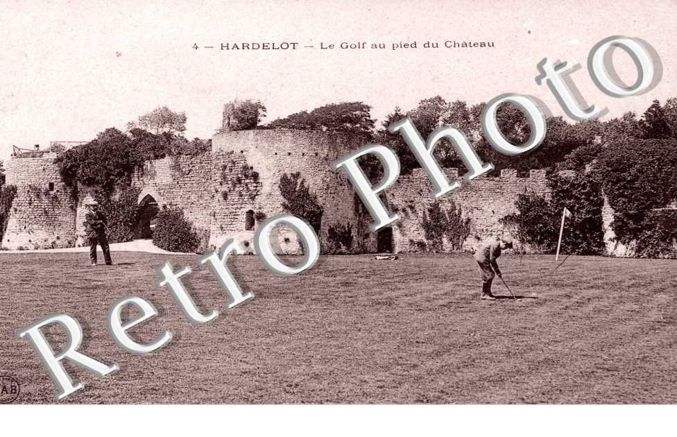 le golf au pied du chateau