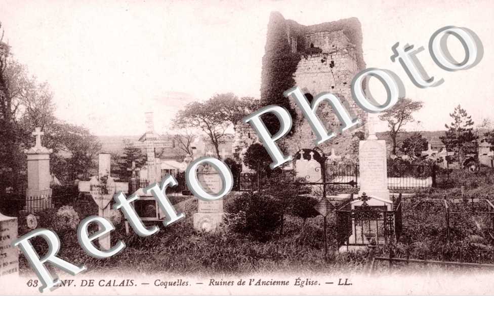 ruines de l&#039;ancienne eglise