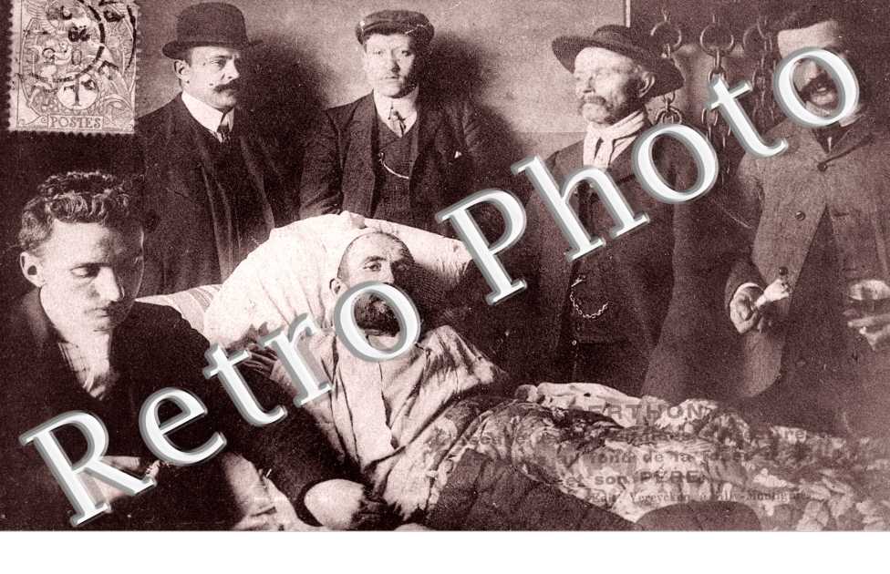 l&#039; escape de Sallaumines qui est reste 25 jours au fond de la fosse nÂ°4 et son pere