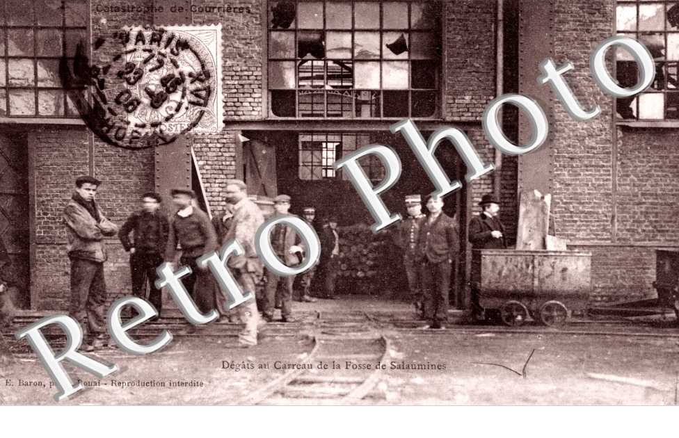 degats au carreau de la fosse de Salaumines