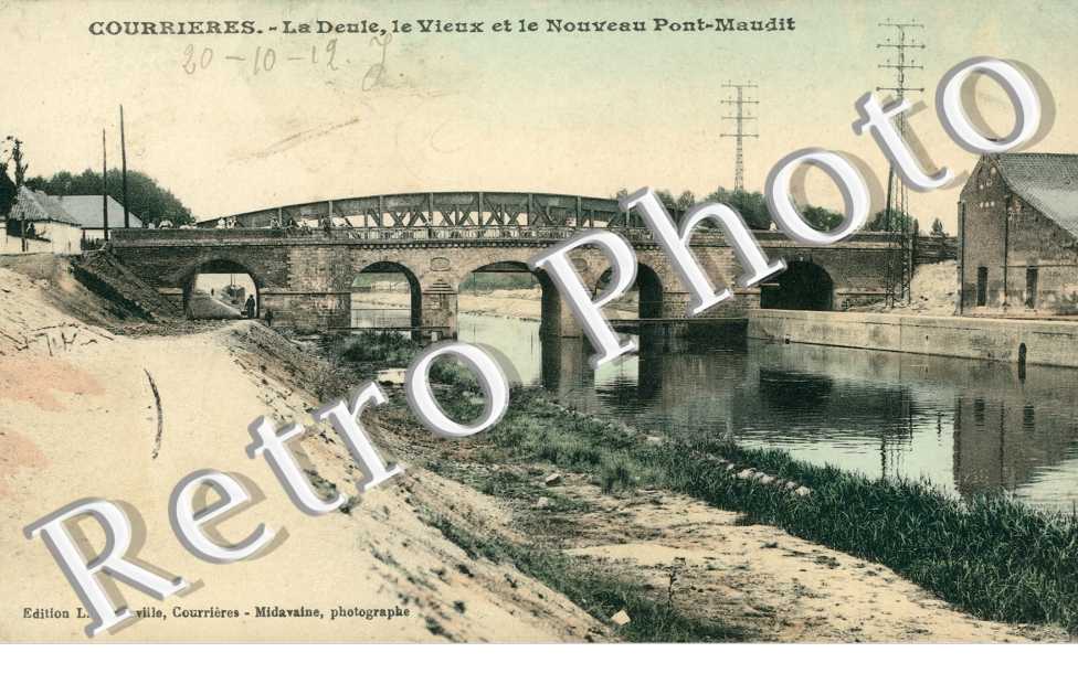 La Deule, le Vieux et le Nouveau Pont Maudit