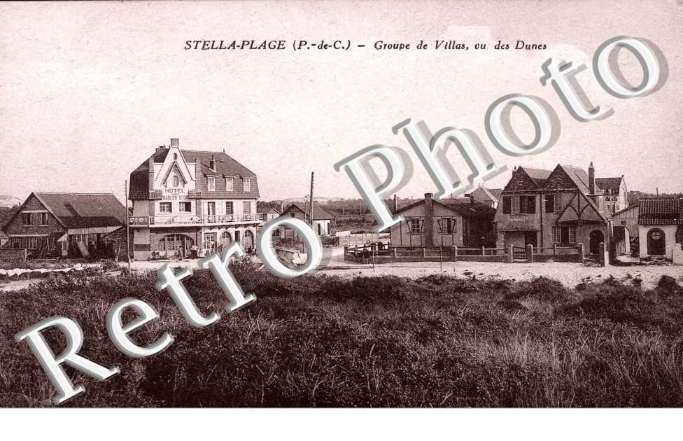 Stella Plage, groupe de villas