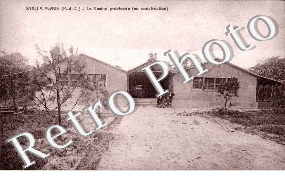 Stella Plage, le Casino en construction