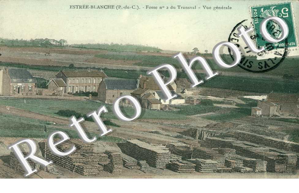 fosse n ° 2 du Transval, vue generale