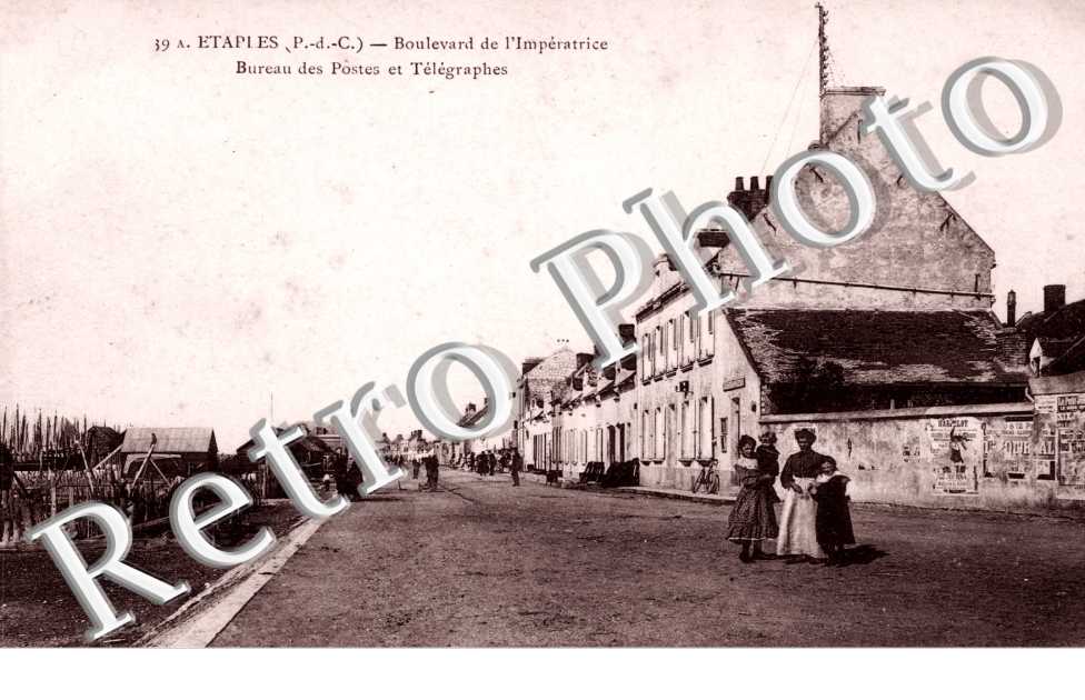 boulevard de l&#039;Imperatrice Bureau des Postes et Telegraphes
