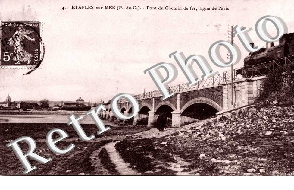 Pont du chemin de fer Ligne de Paris