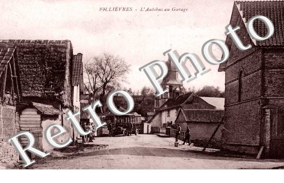 l&#039; autobus au garage
