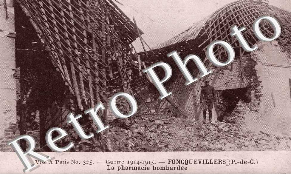la pharmacie bombardee