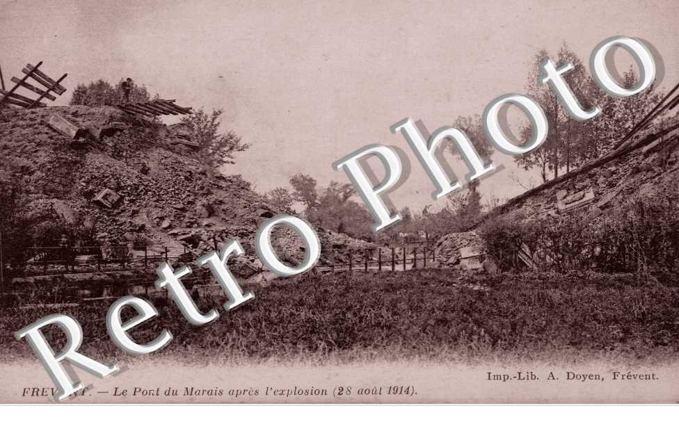 le pont du Marais apres l&#039;explosion