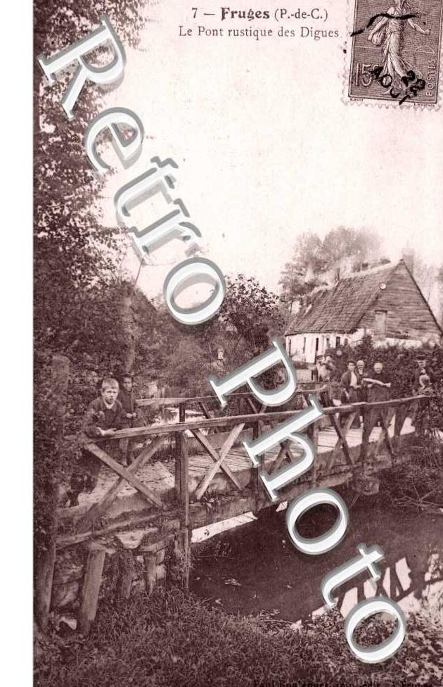 le pont rustique des digues