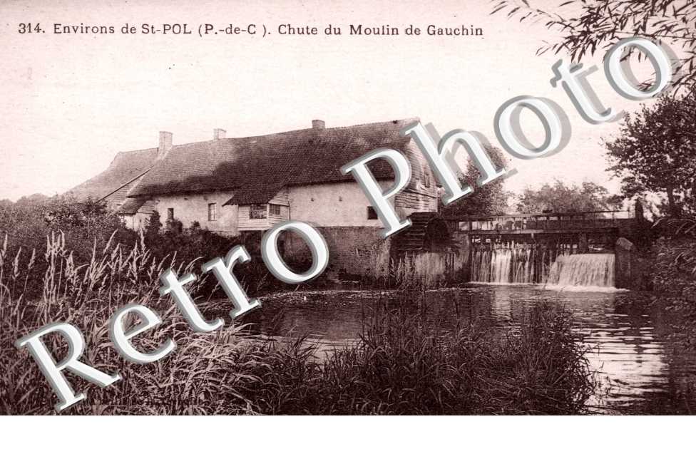 chute du moulin de Gauchin