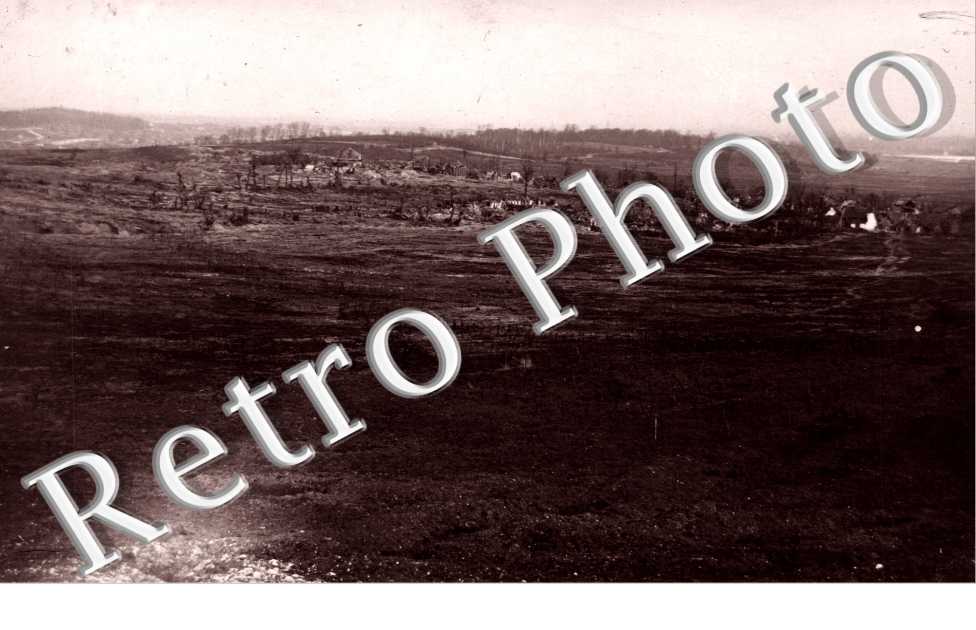 une vue entre 1914 et 1918 - photo militaire allemande