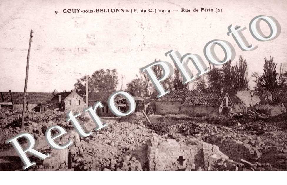 Rue de Ferin en 1919