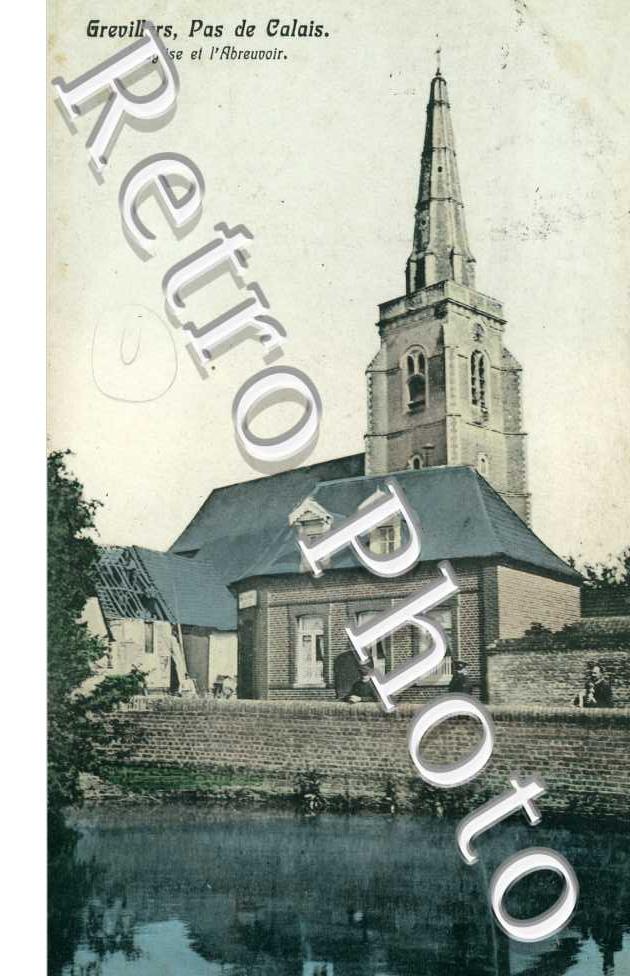 l&#039; eglise et l&#039; abreuvoir