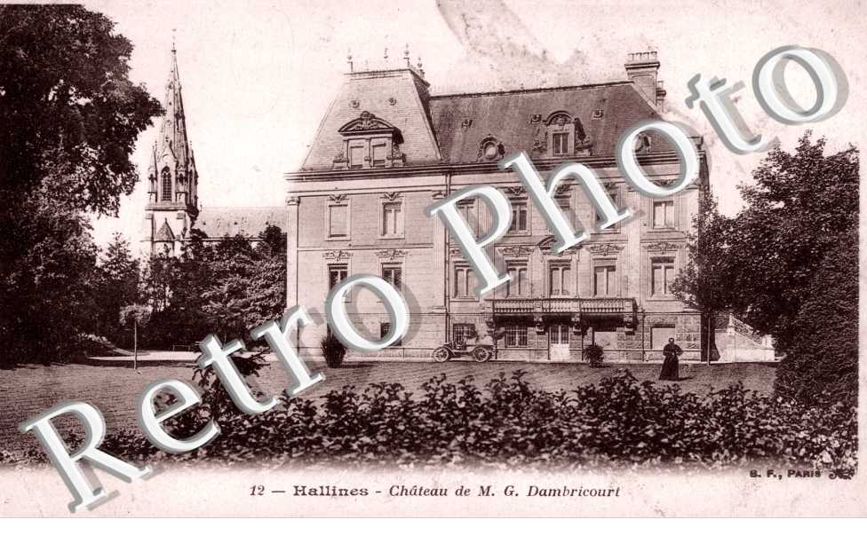 chateau de M. G. Dambricourt