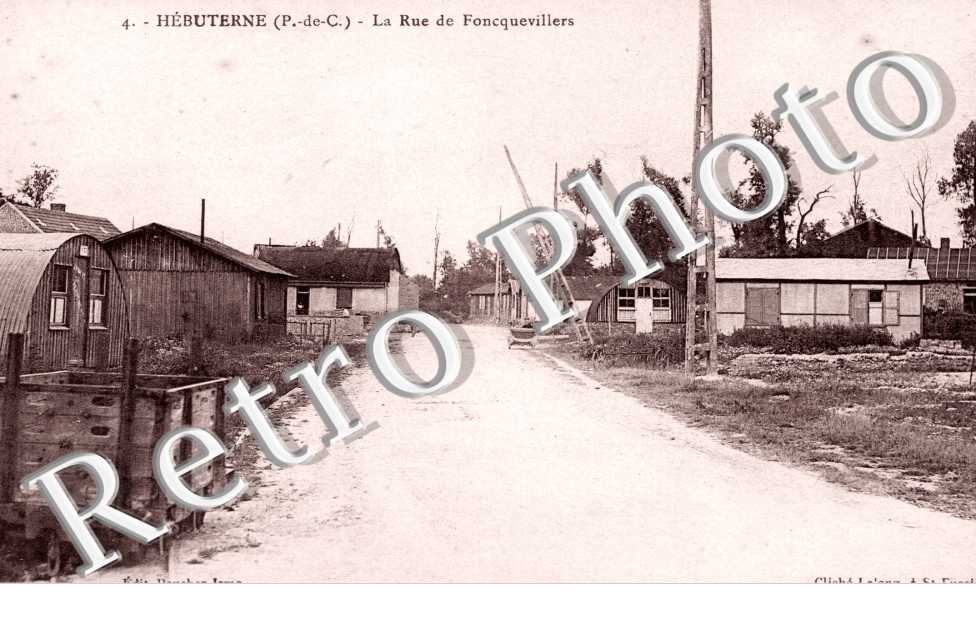 la rue de Foncquevillers