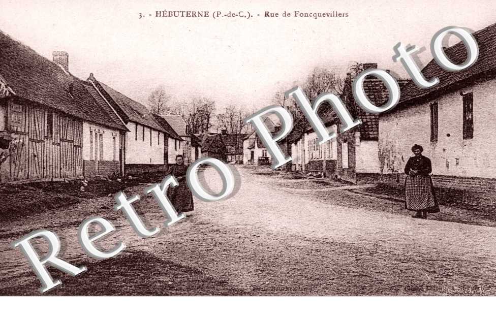 la rue de Foncquevillers