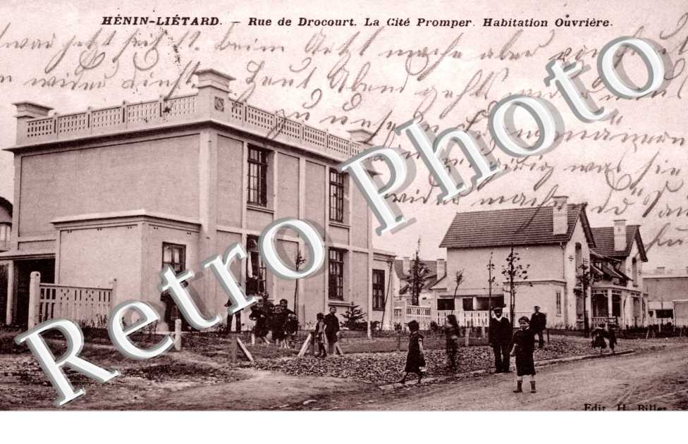 rue de Drocourt, la cite Promper, Habitation ouvriere