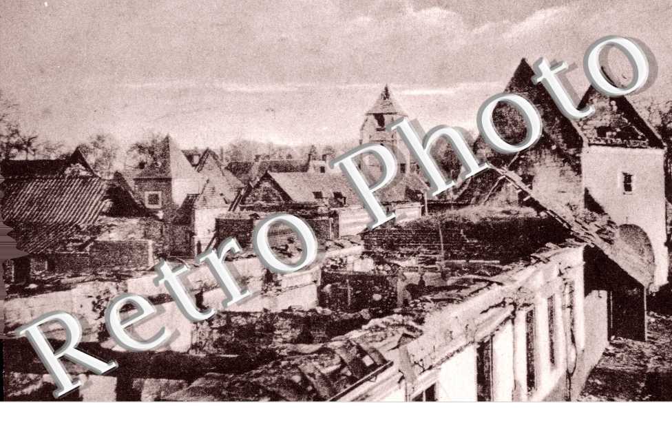 ruines du village