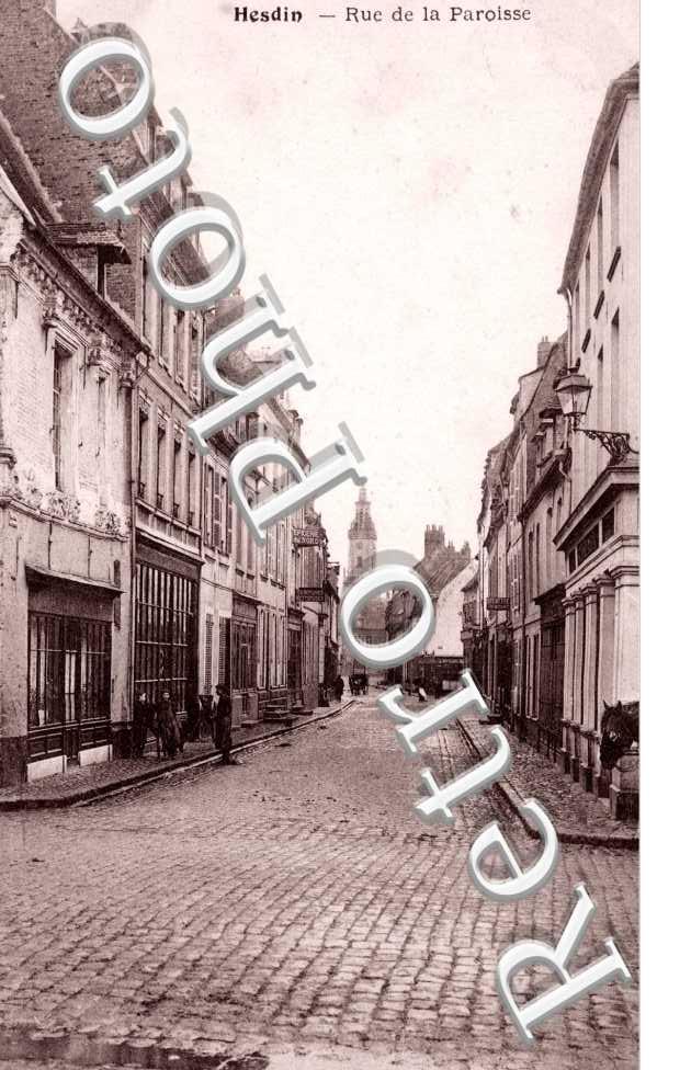 La rue de la Paroisse