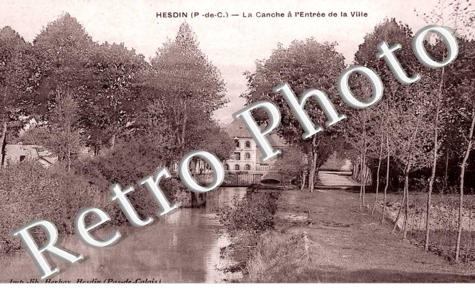 La Canche a l'entree de la Ville