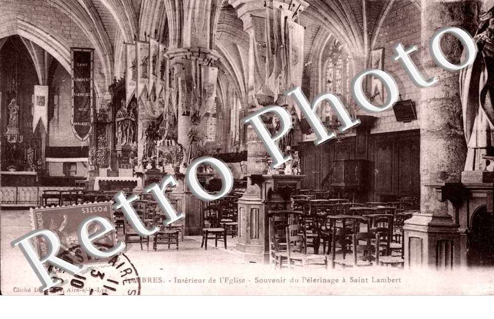 Interieur de l&#039;eglise - souvenir du Pelerinage a Saint Lambert