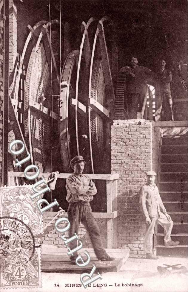 Mines de Lens, le Bobinage