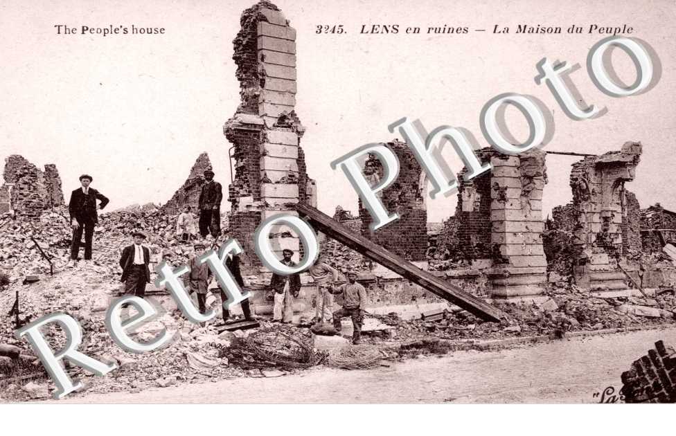 la Maison du Peuple - Ruines