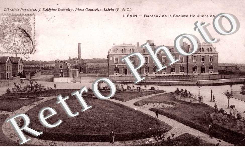 Bureaux de la societe Houillere
